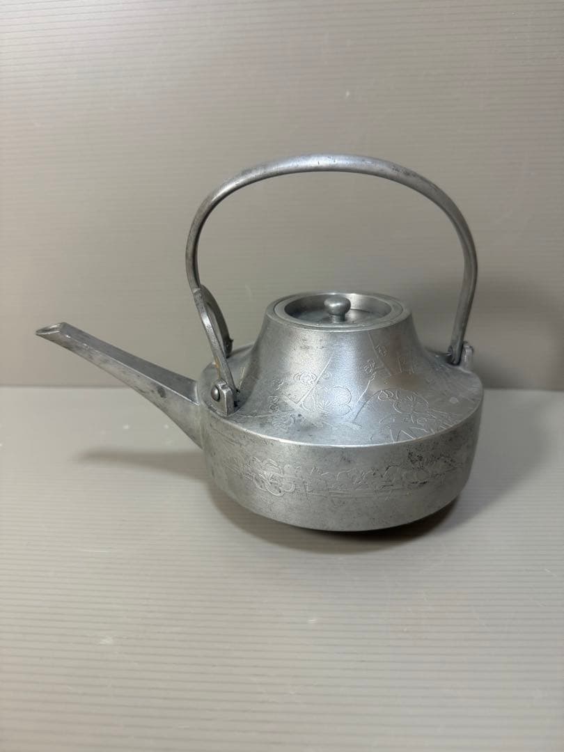 2271 錫製　松竹梅　銚子