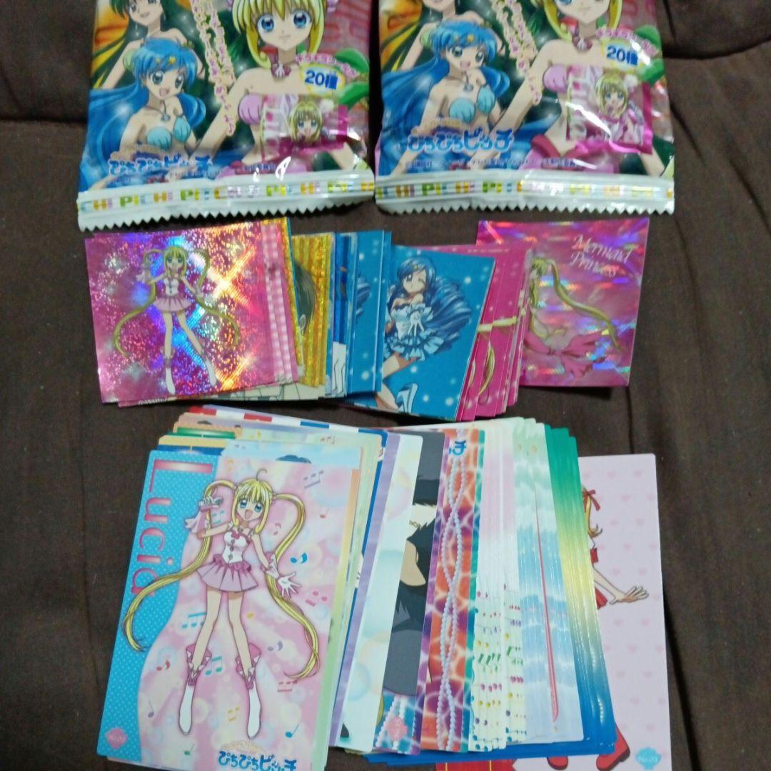レア　マーメイドメロディーぴちぴちピッチ シール 48トレーディングカード 45