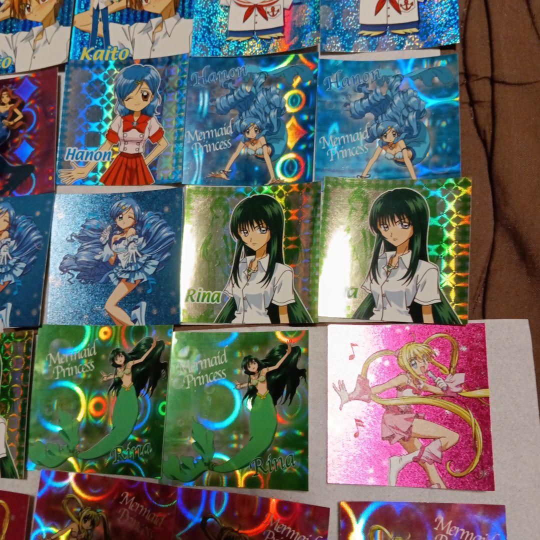 レア　マーメイドメロディーぴちぴちピッチ シール 48トレーディングカード 45