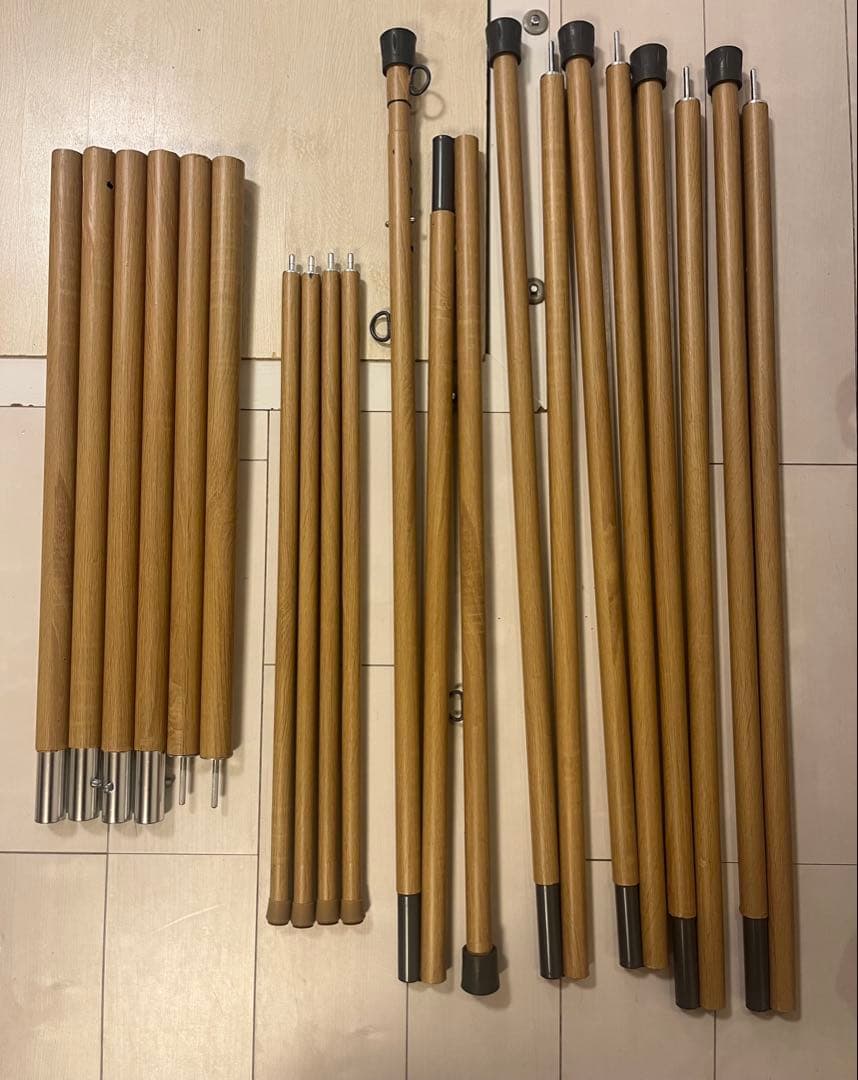 ノルディスク、ウトガルド13.2、キャンプオンパレード庇タープ、ポールセット