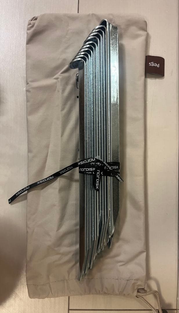 ノルディスク、ウトガルド13.2、キャンプオンパレード庇タープ、ポールセット