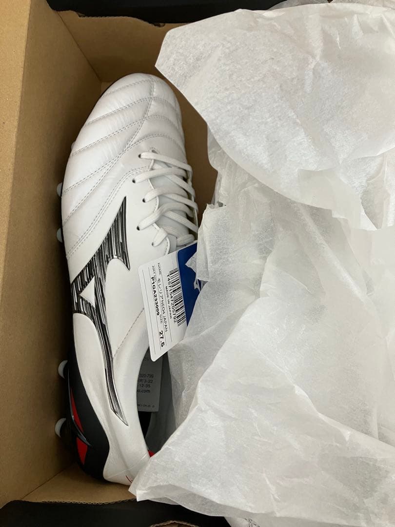 【ミズノ】モレリアNEO4 JAPAN サッカースパイク 27.5cm