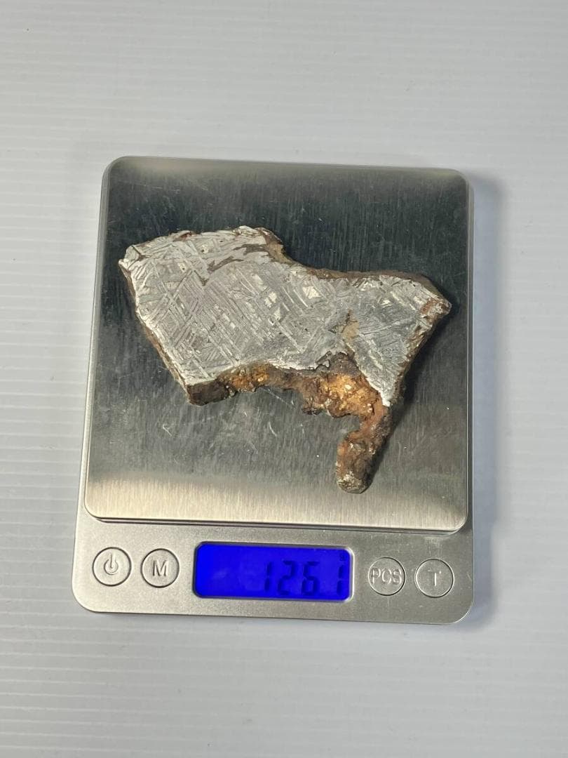 ※超レア アルタイ隕石 本物 126.1g 鉄隕石 原石 断片 破片 宇宙パワー