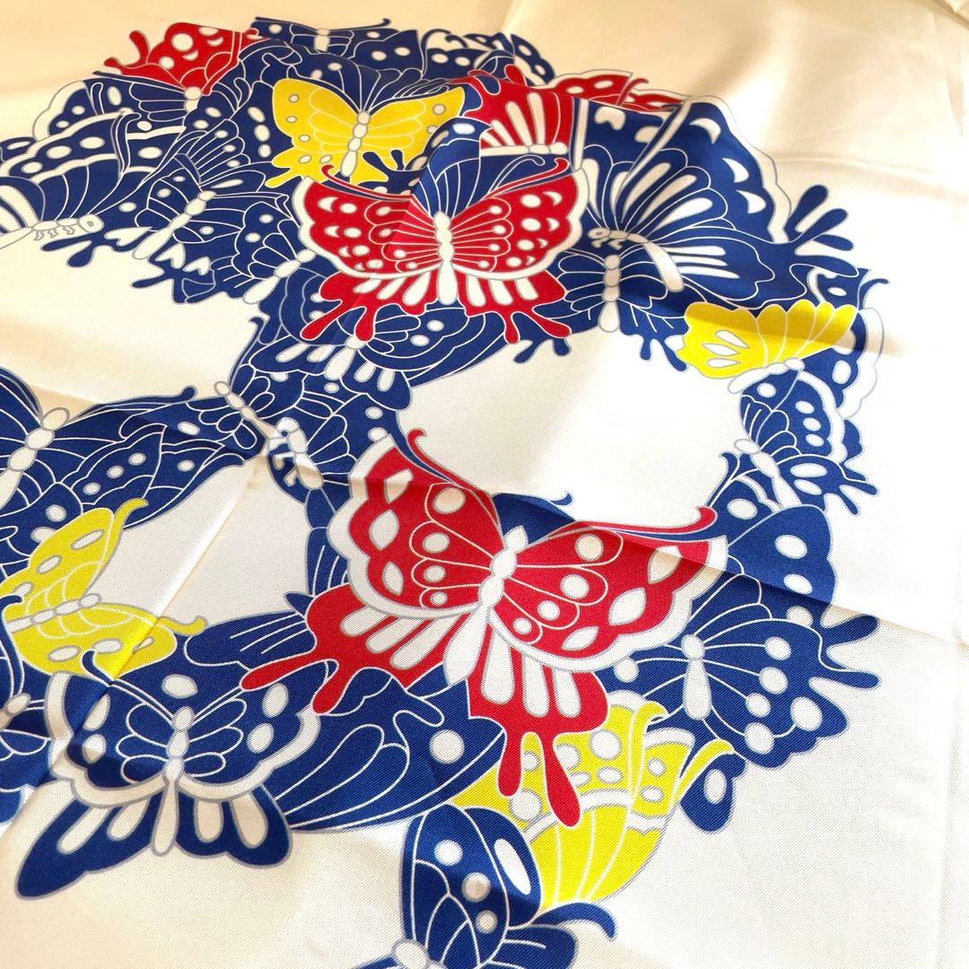 YOSHIKIスカーフ/スカルカラー/シルク