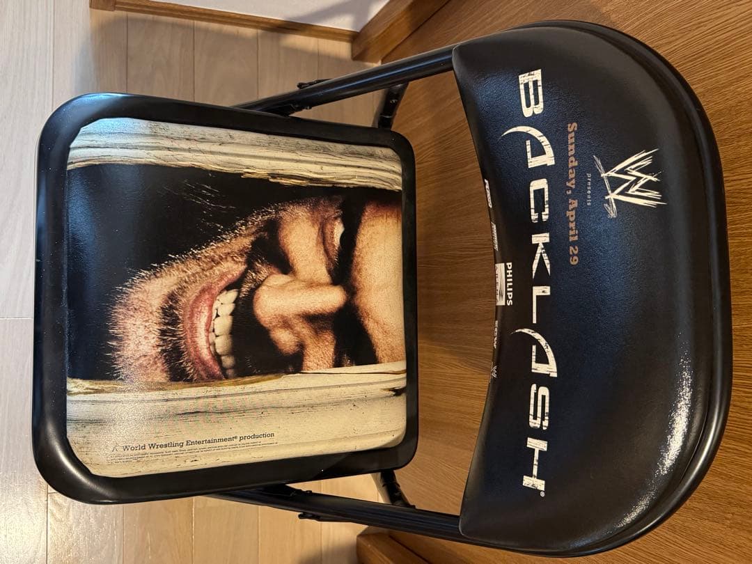 【激レア】WWE Backlash 2007 PPV リングサイドイベントチェア