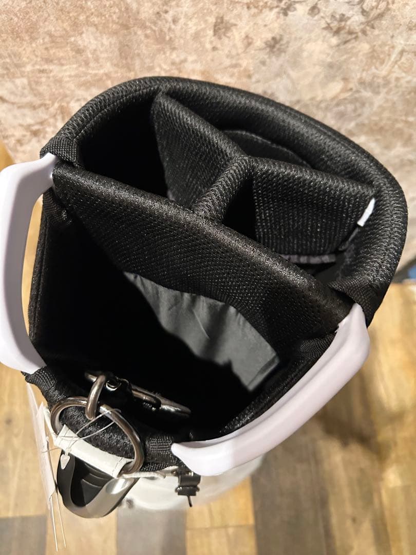 Srixon ゴルフバッグ 9.5型 ホワイトシルバー