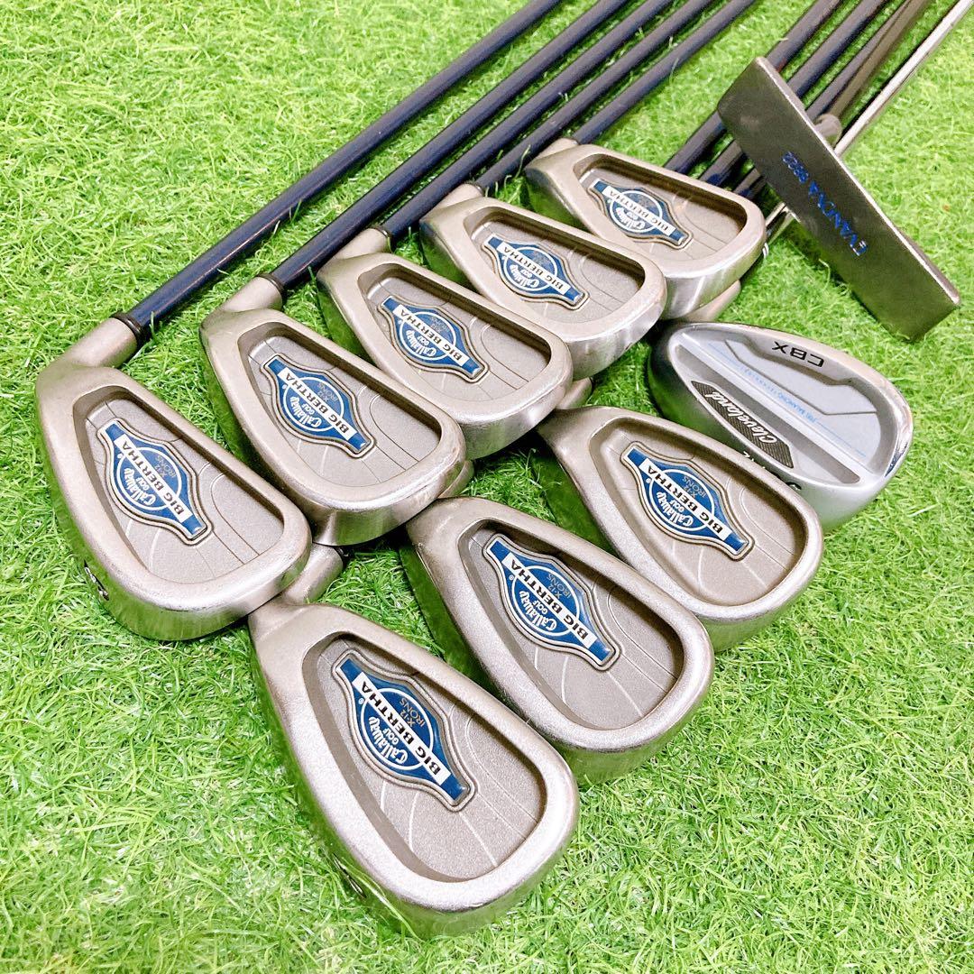 H7 キャロウェイ　初心者オススメ　ゴルフクラブ　メンズセット　右利き　13本