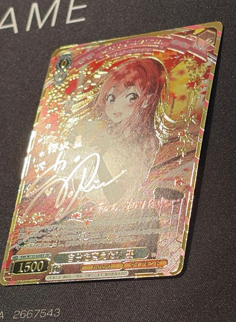 ヴァイスシュバルツ　自分を変えたい　墨　SEC シークレット　かのかり　桜沢墨