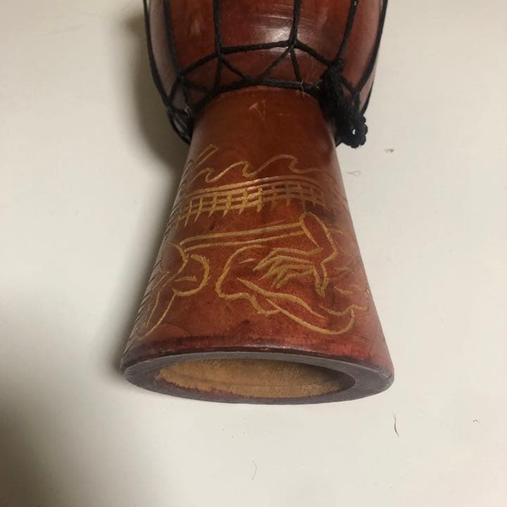 ⬛️ 美品！！⬛️ ジャンべ！！⬛️ 手彫り模様が鮮やか！！⬛️