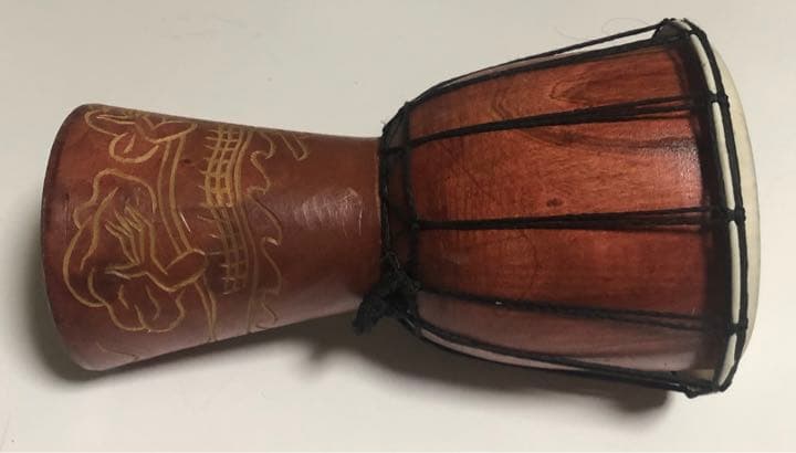 ⬛️ 美品！！⬛️ ジャンべ！！⬛️ 手彫り模様が鮮やか！！⬛️