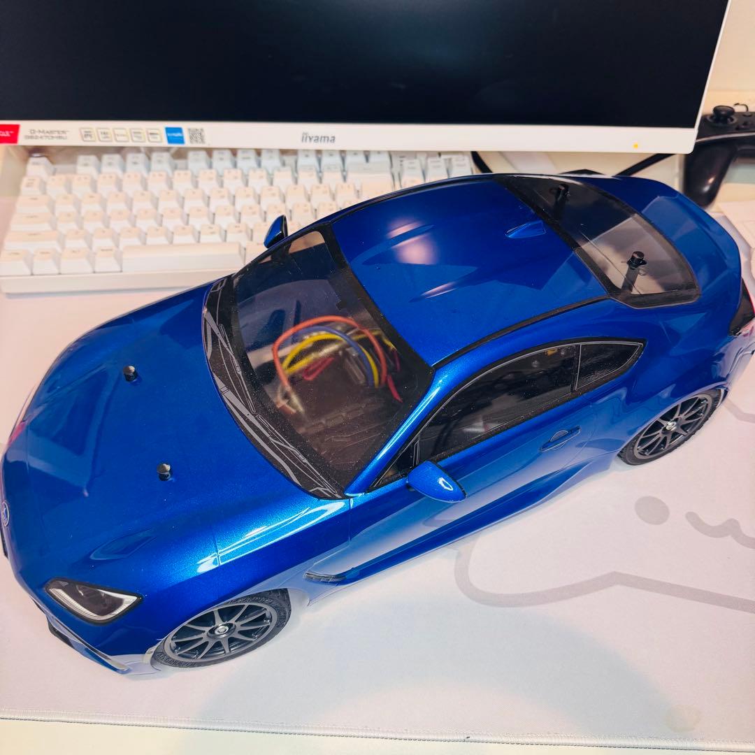 タミヤ　tt-02 スバルBRZ