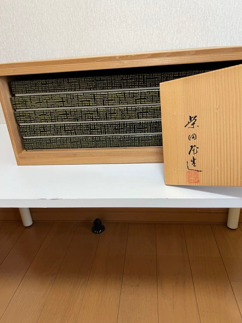 未使用品　輪島塗 卓上膳 5客 会席膳/懐石膳/お膳 ★お値下げ中★