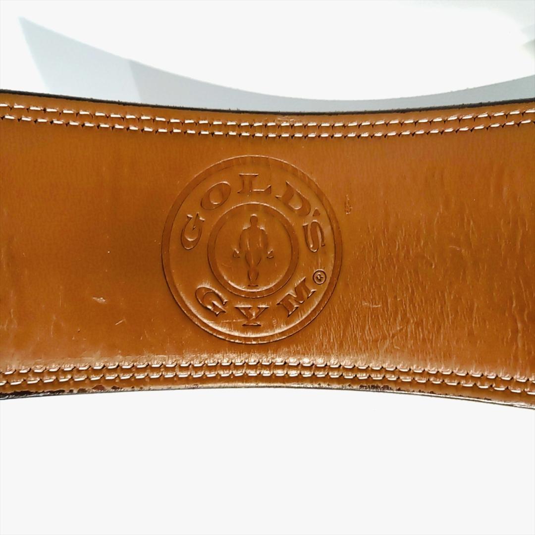 GOLD'S GYM ゴールドジム プロレザーベルト Sサイズ