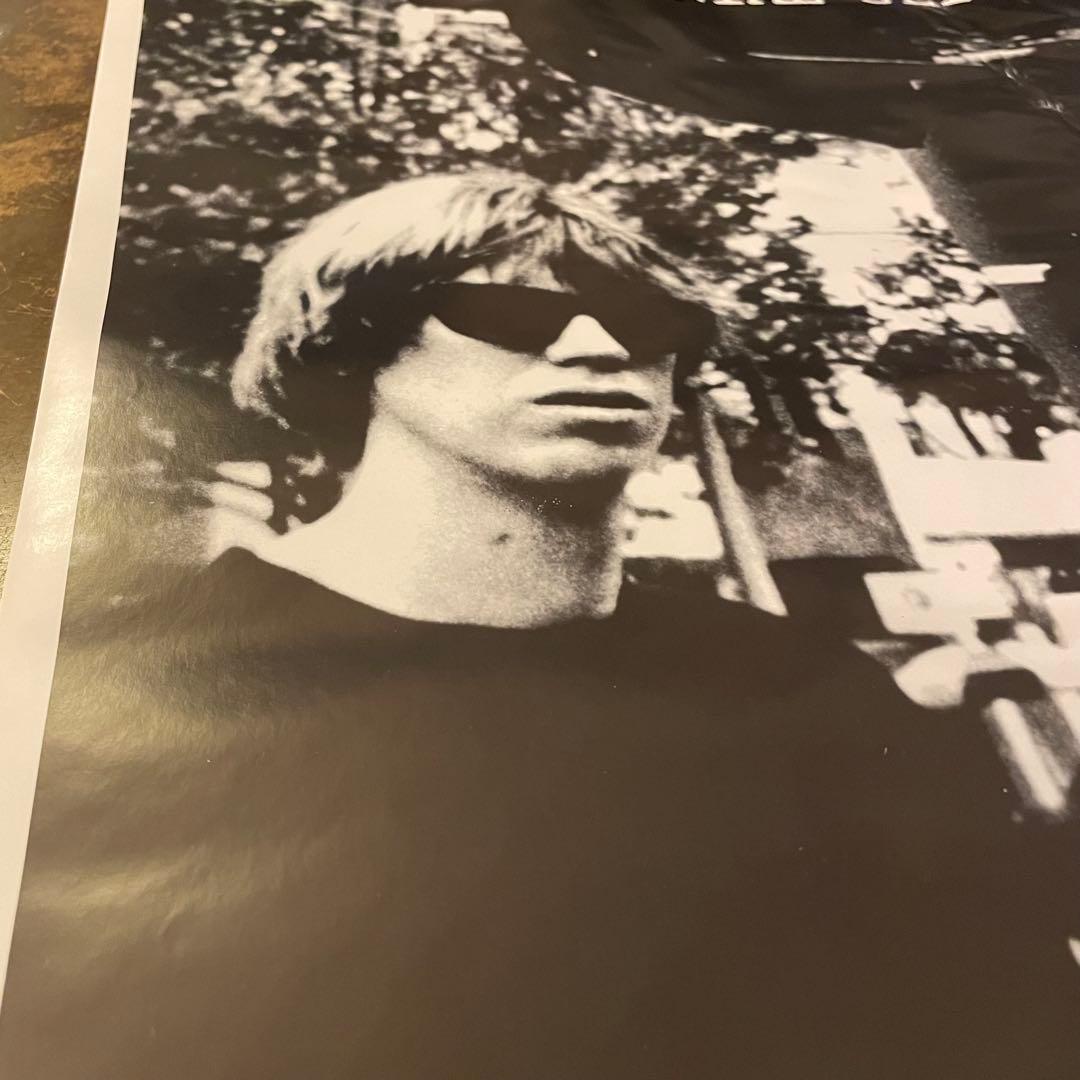 90sデッドストック sonic youth 大判 ポスター　ソニックユース