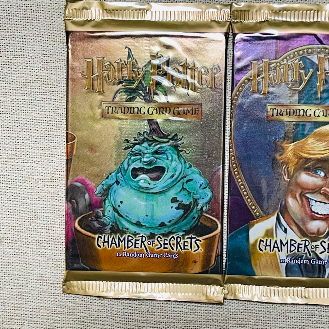 新品　ハリーポッターと秘密の部屋　トレカ　3パックセット