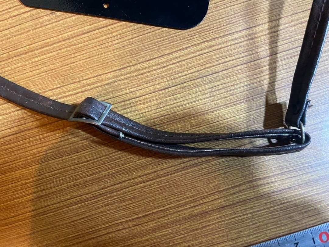 ビンテージ　革製　水筒　ショルダーバック