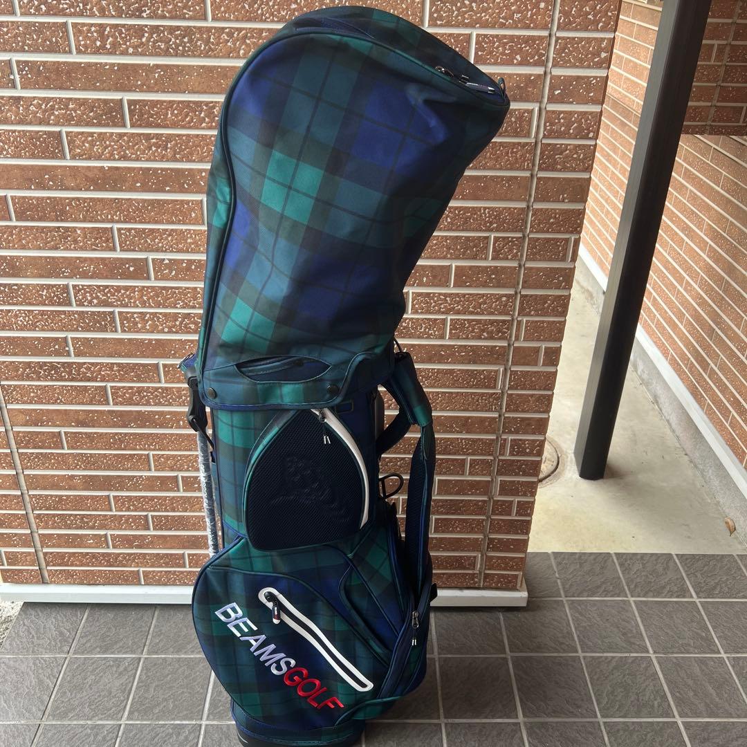 BEAMS GOLF ブラックウォッチ スタンド キャディバッグ