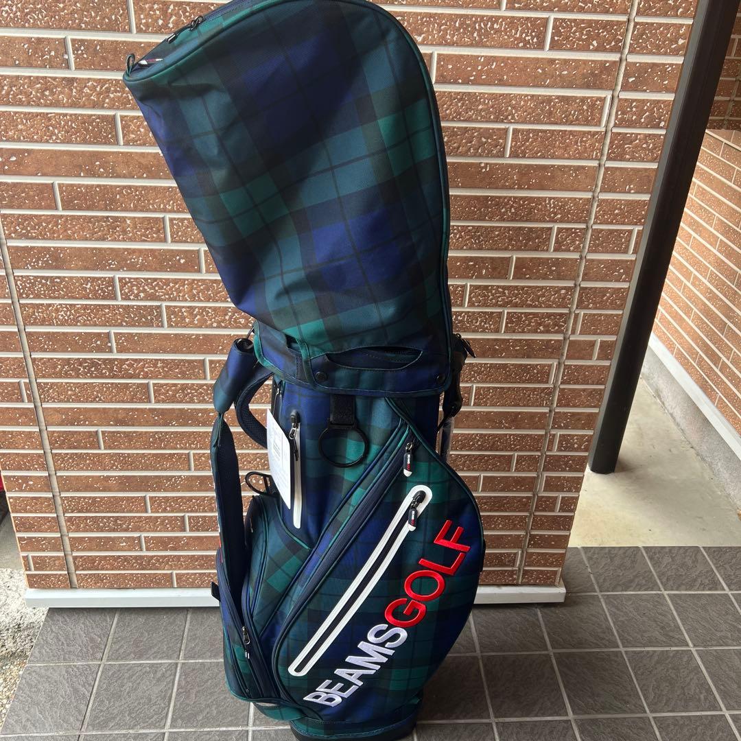 BEAMS GOLF ブラックウォッチ スタンド キャディバッグ