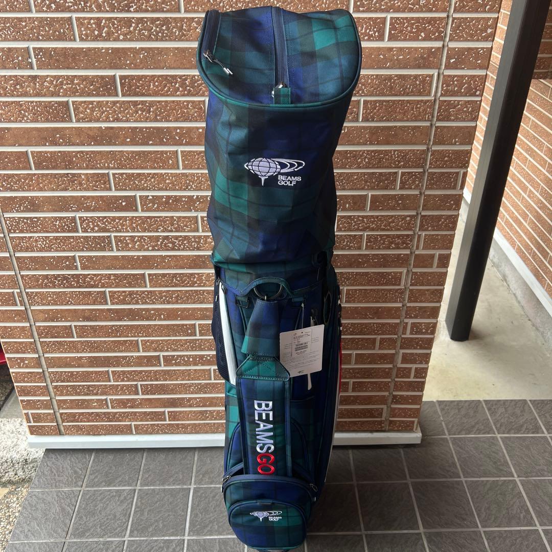 BEAMS GOLF ブラックウォッチ スタンド キャディバッグ