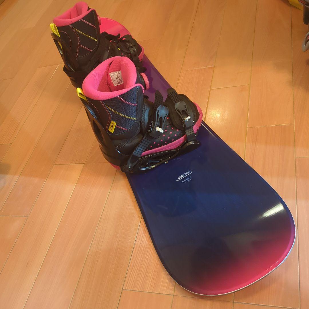 ジュニア　キッズ　スノーボード　120cm ブーツ　22cm セット