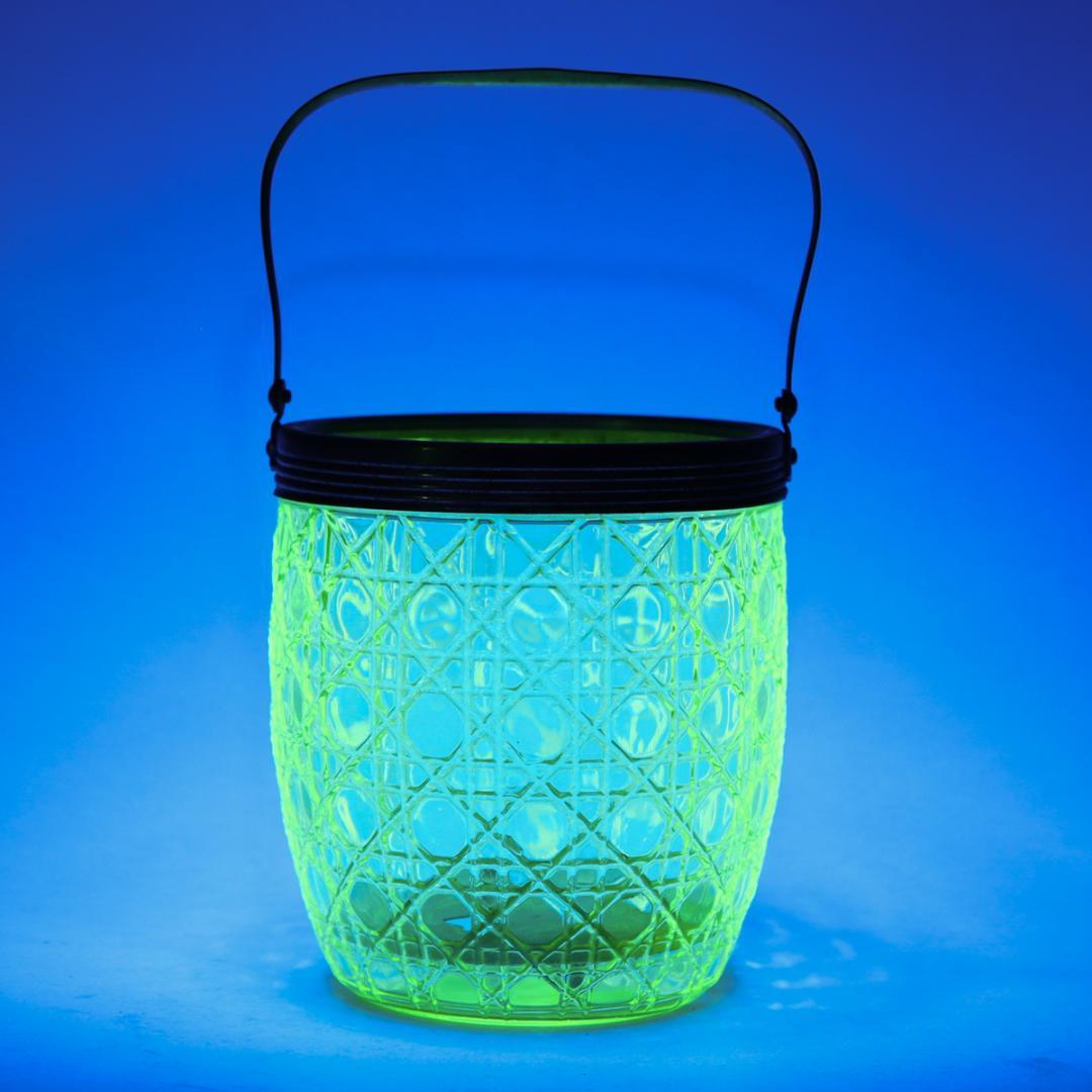 ウランガラス アイスペール ヴァセリンガラス