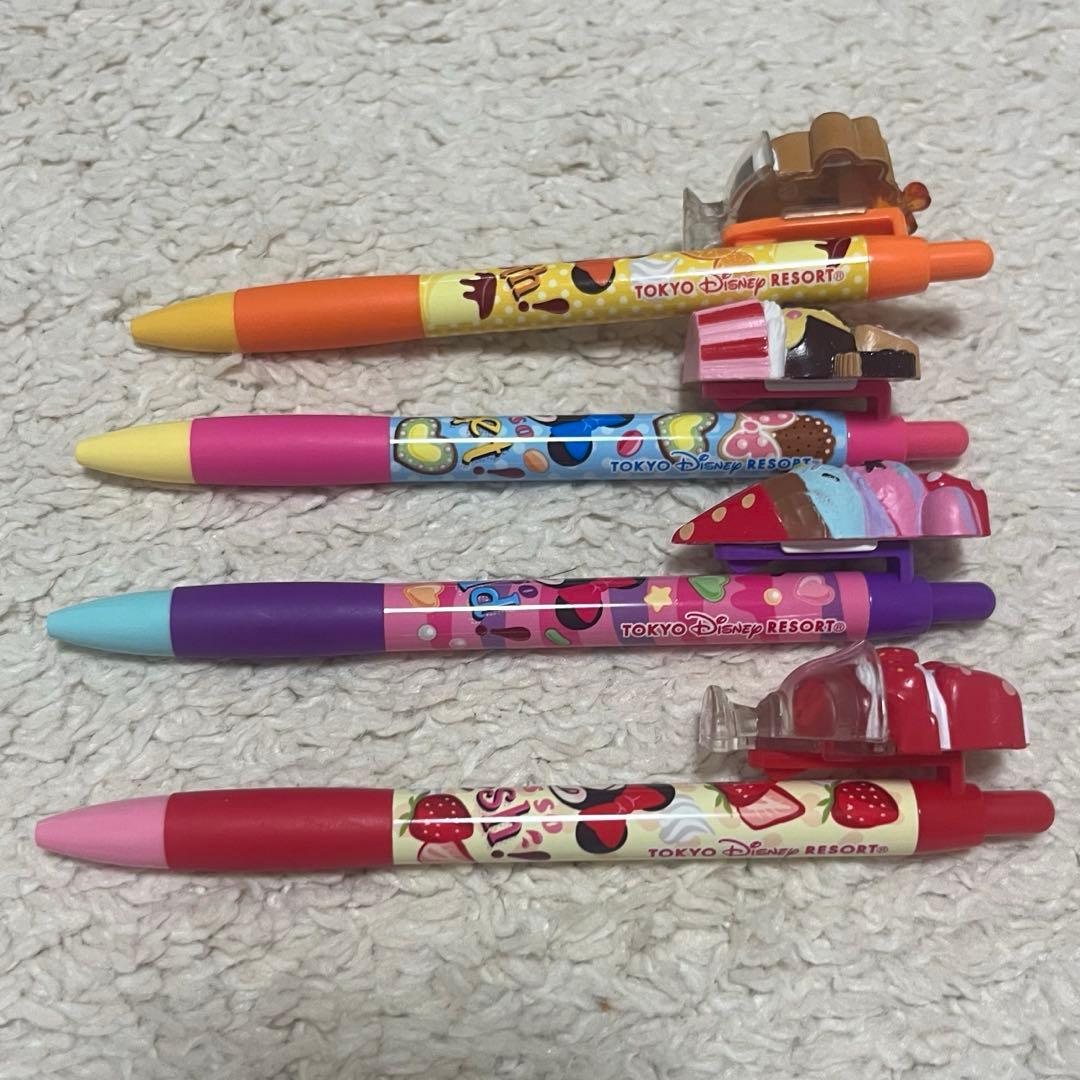 ディズニーリゾート　ボールペンセット　スイーツ　ミニー