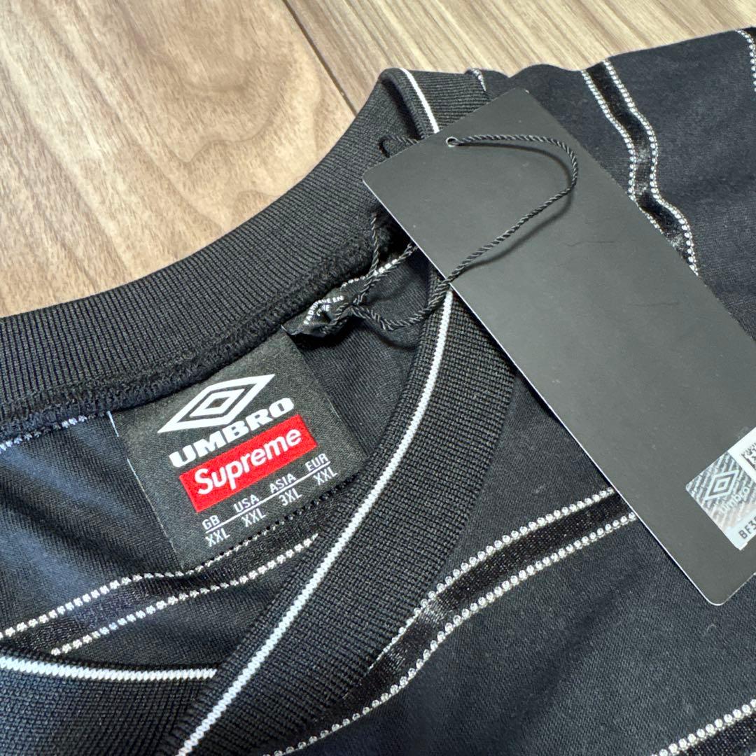 supreme umbro コラボ　サッカーシャツ　Tシャツ　新品