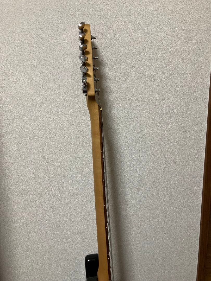 BUSKER'S エレキギター ストラトキャスター ブラック　ジャンク品