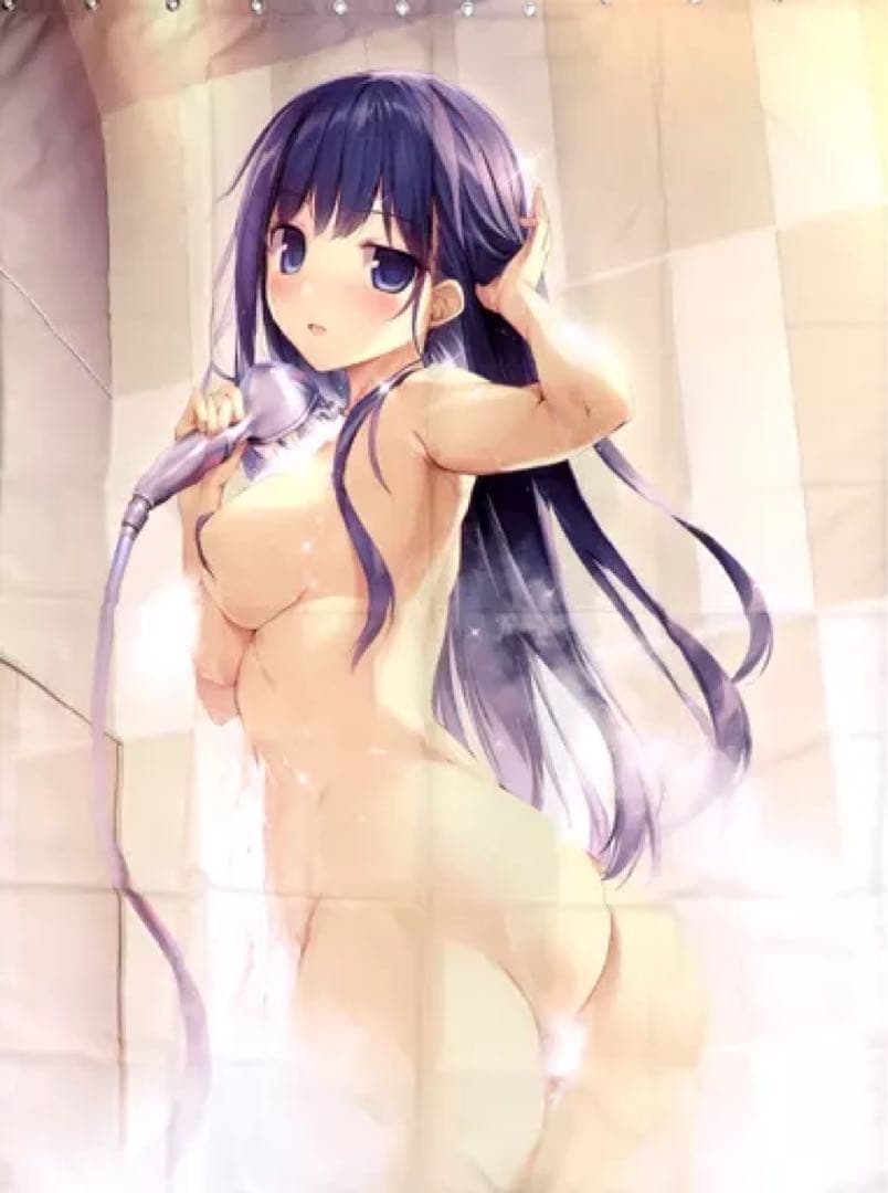 KAROMIX こみトレ35 来雪ちゃんBIGシャワーカーテン karory