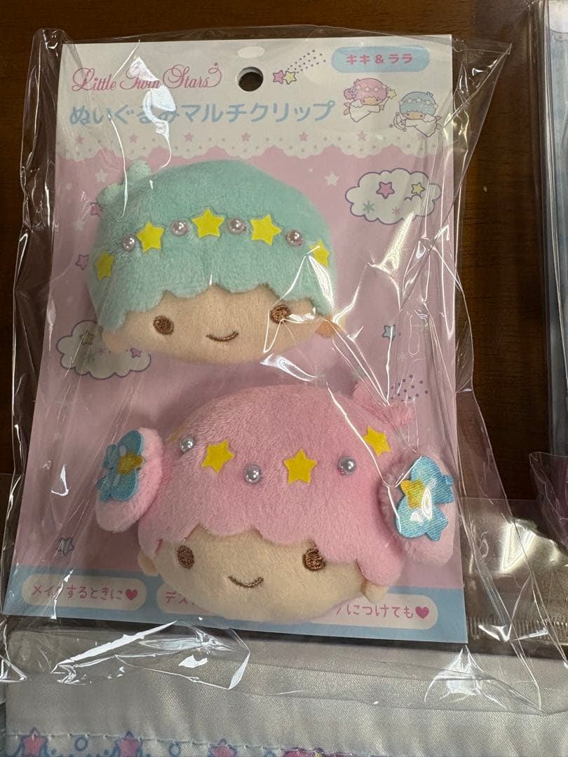 サンリオ リトルツインスターズ キキララ パフポフ フロッキーマスコット