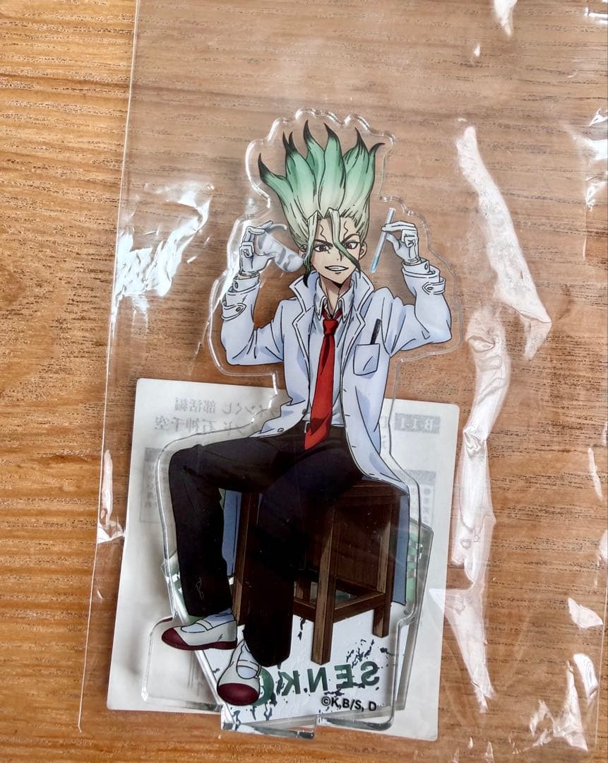 Dr.STONE オンラインくじ 部活編　アクリルスタンド　石神千空　科学部