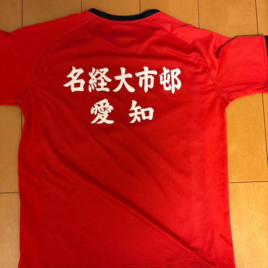 YONEX バドミントン シャツ レッド JP O 強豪校