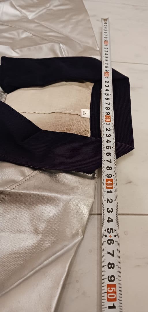 防火服　消防服　シルバー ロングコート　ファイヤーマンコート