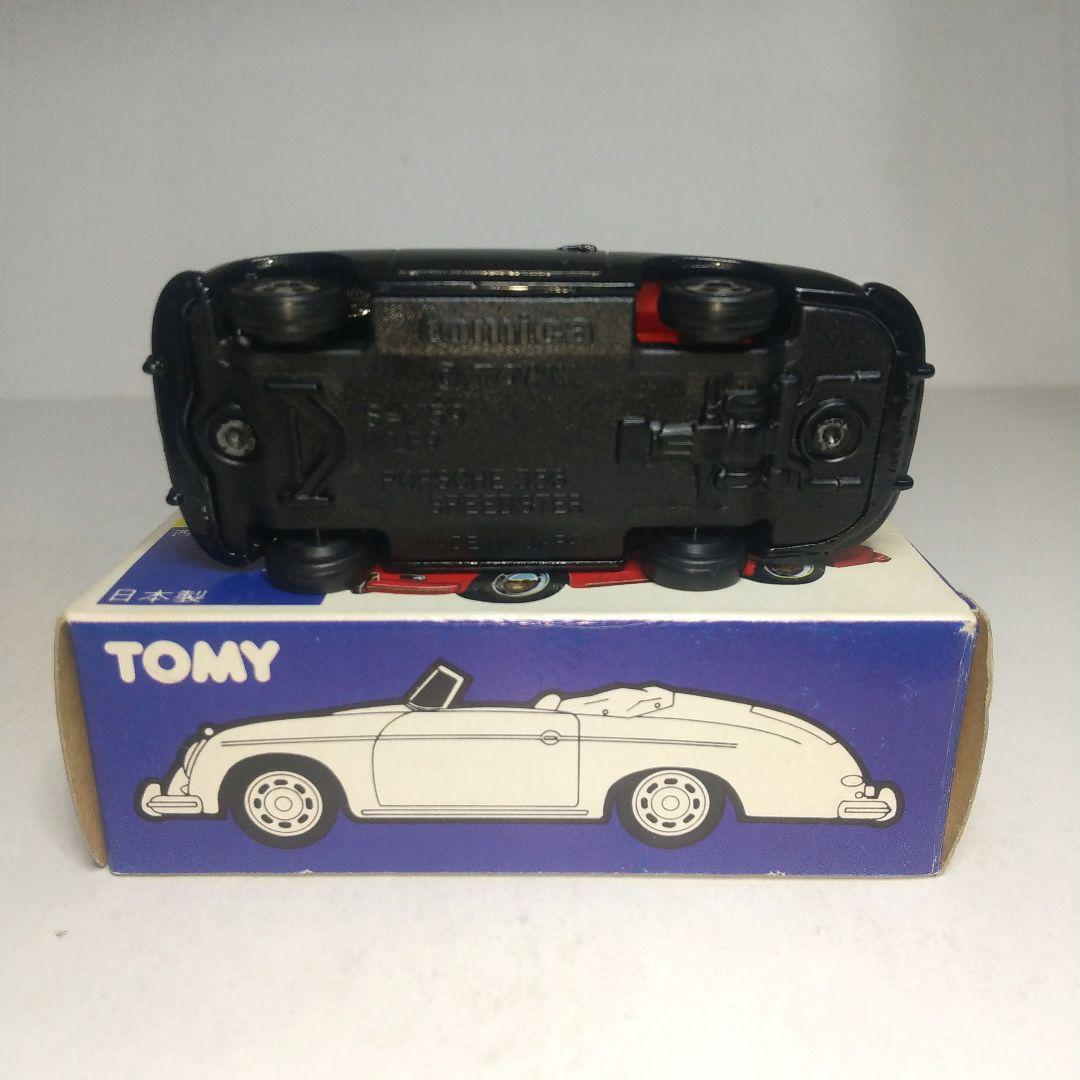 (3843)トミカ 青箱 日本製 ポルシェ 356 スピードスター 東急ハンズ