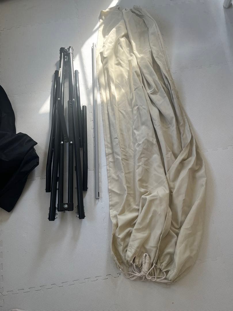 アウトドア ハンモックスタンド 黒