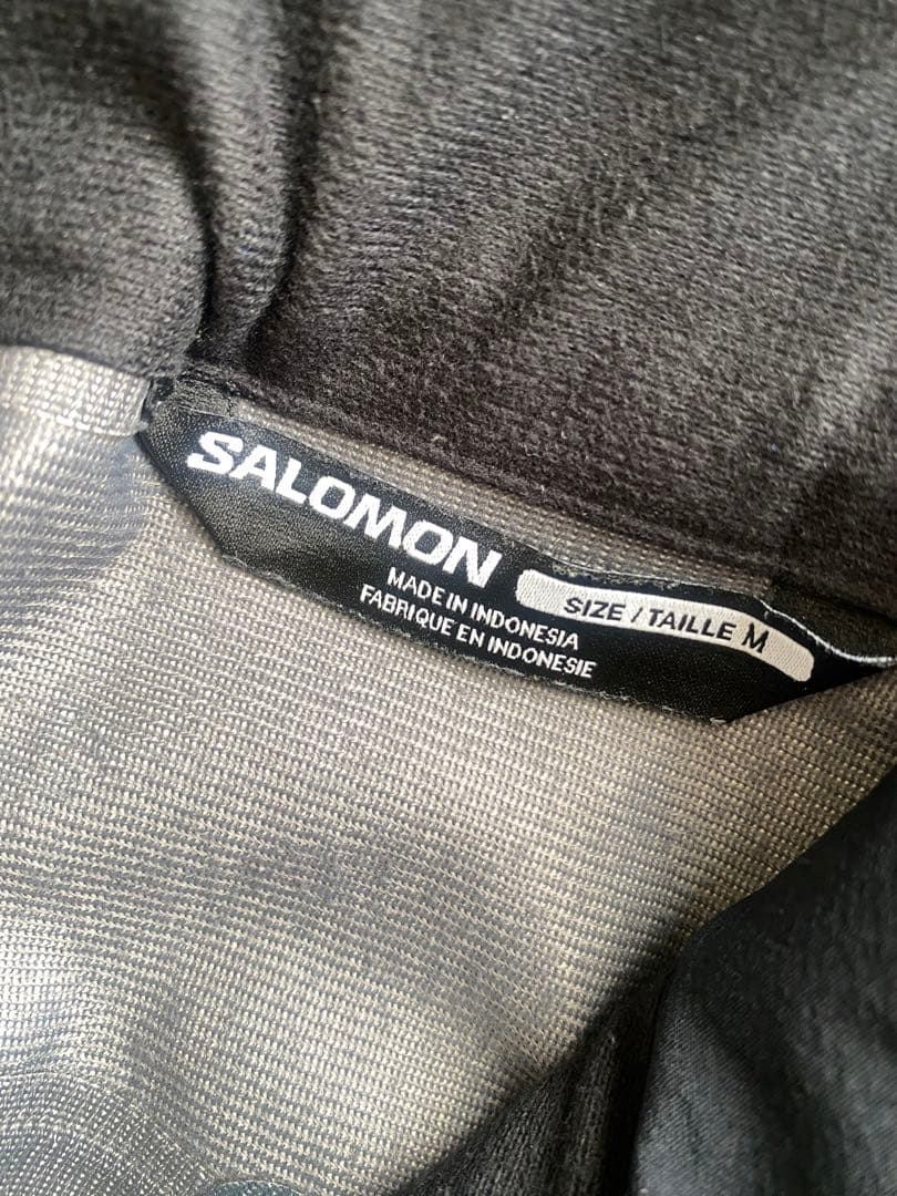 SALOMON GORE-TEX ブラックオーバーオール