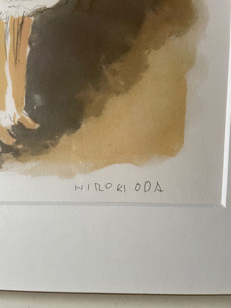 日本芸術院会員就任記念 織田広喜 オリジナルリトグラフ「少女」143/400