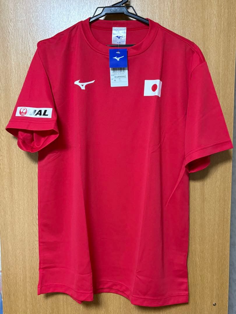 ミズノJAPAN Tシャツ JALロゴ付