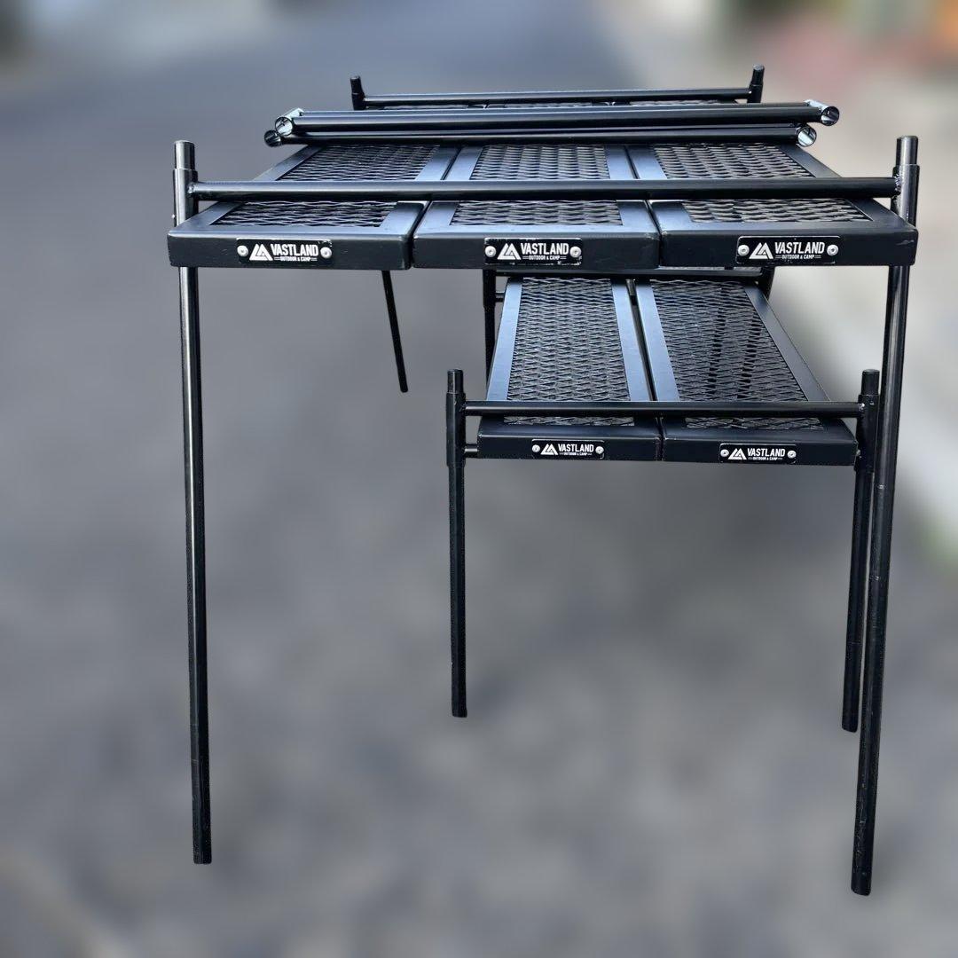 M・S セットVASTLAND ヴァストランド ポータブル アイアン テーブル