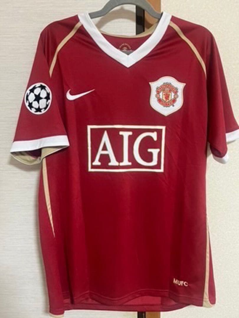 【新品】マンチェスターユナイテッド　クリスティアーノロナウド06/07　CL仕様