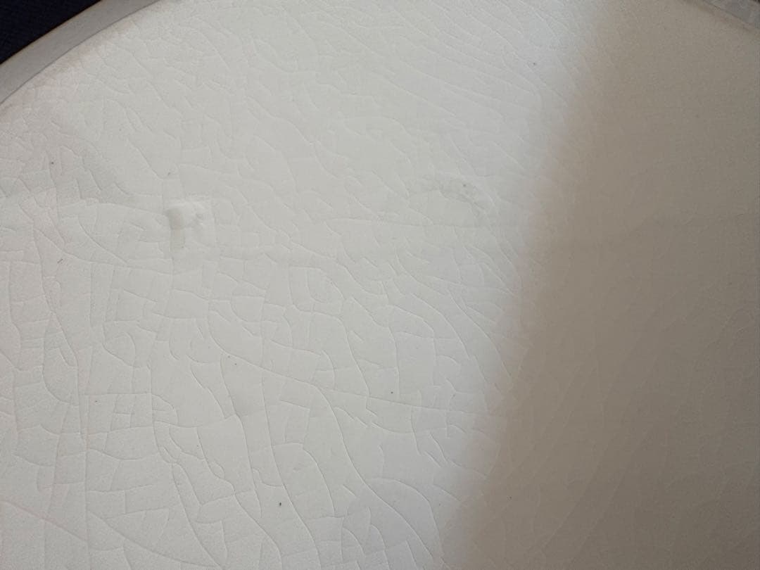 クレイユモントロー窯 オクトゴナル 深皿プレート フランス アンティーク