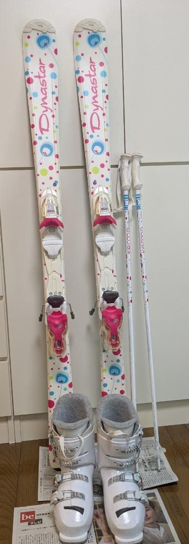 スキー4点セット板Dynastar140cm　ブーツROSSINOL23.5cm