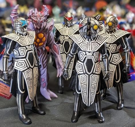 ウルトラマンコスモス＆登場怪獣・宇宙人ソフビフィギュア（バンダイ）41体セット＋