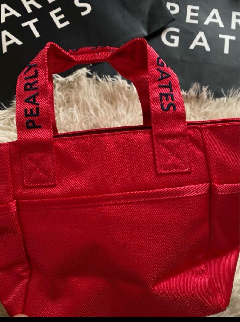 PEARLY GATES 定番カートバッグピンク