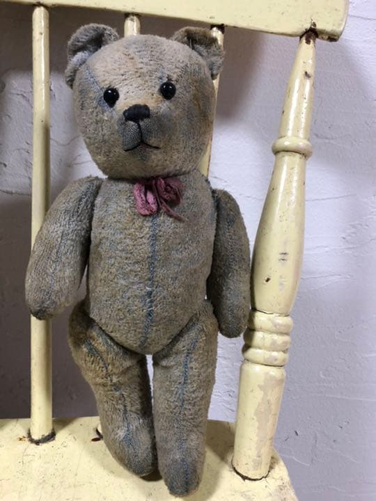 アンティーク・テディベア・ブルー