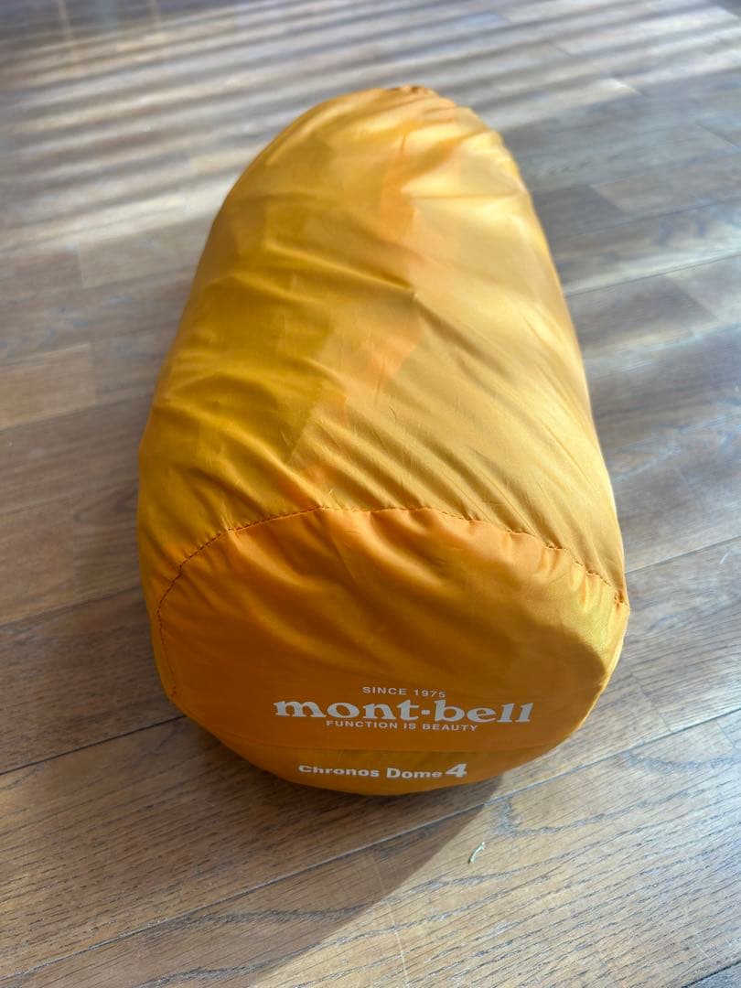 mont-bell クロノスドーム4 テント　グランドシート付き