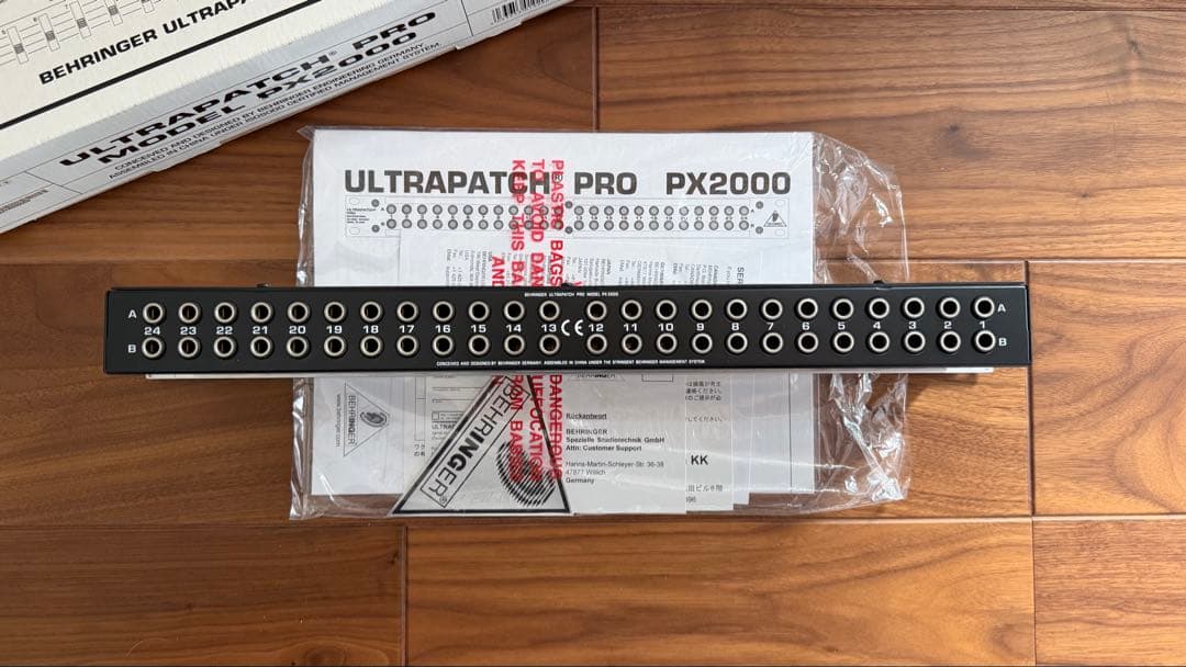 美品 / BEHRINGER ULTRAPATCH PRO PX2000