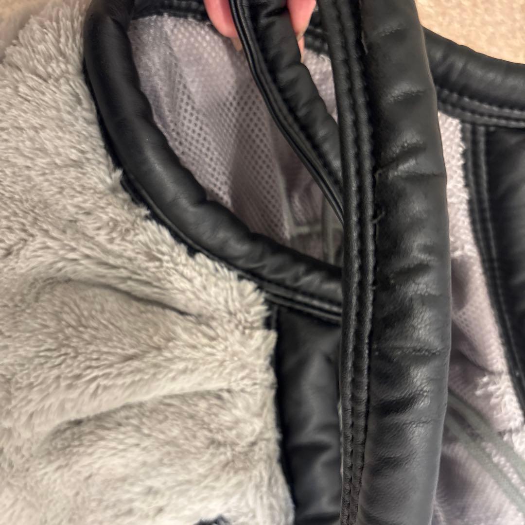 designf デザインfのマシュマロバッグ　ファー　サイズ