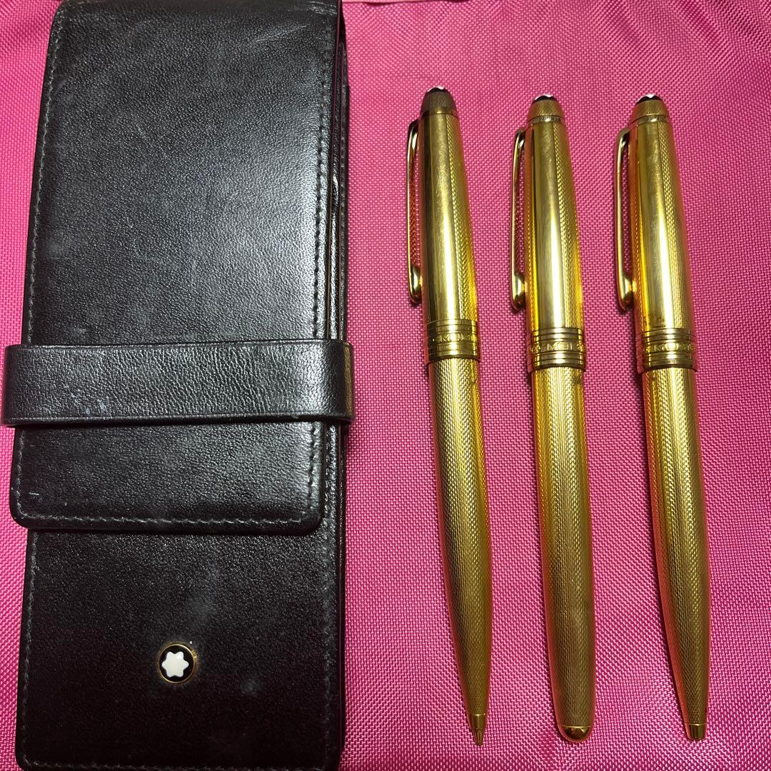 モンブラン マインスターシュテュックソリテールバーレイ　3本セット