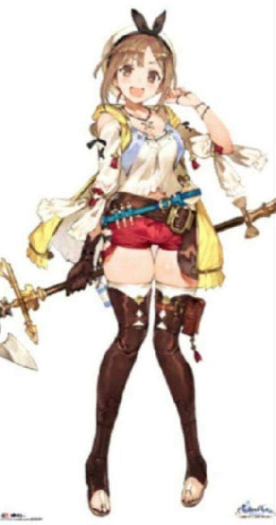 ライザのアトリエ　等身大布ポスター ライザ